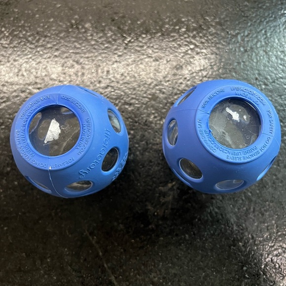 Lifefactory Blue Wine Glasses – Set of 2 – Short Style - Picture 3 of 6